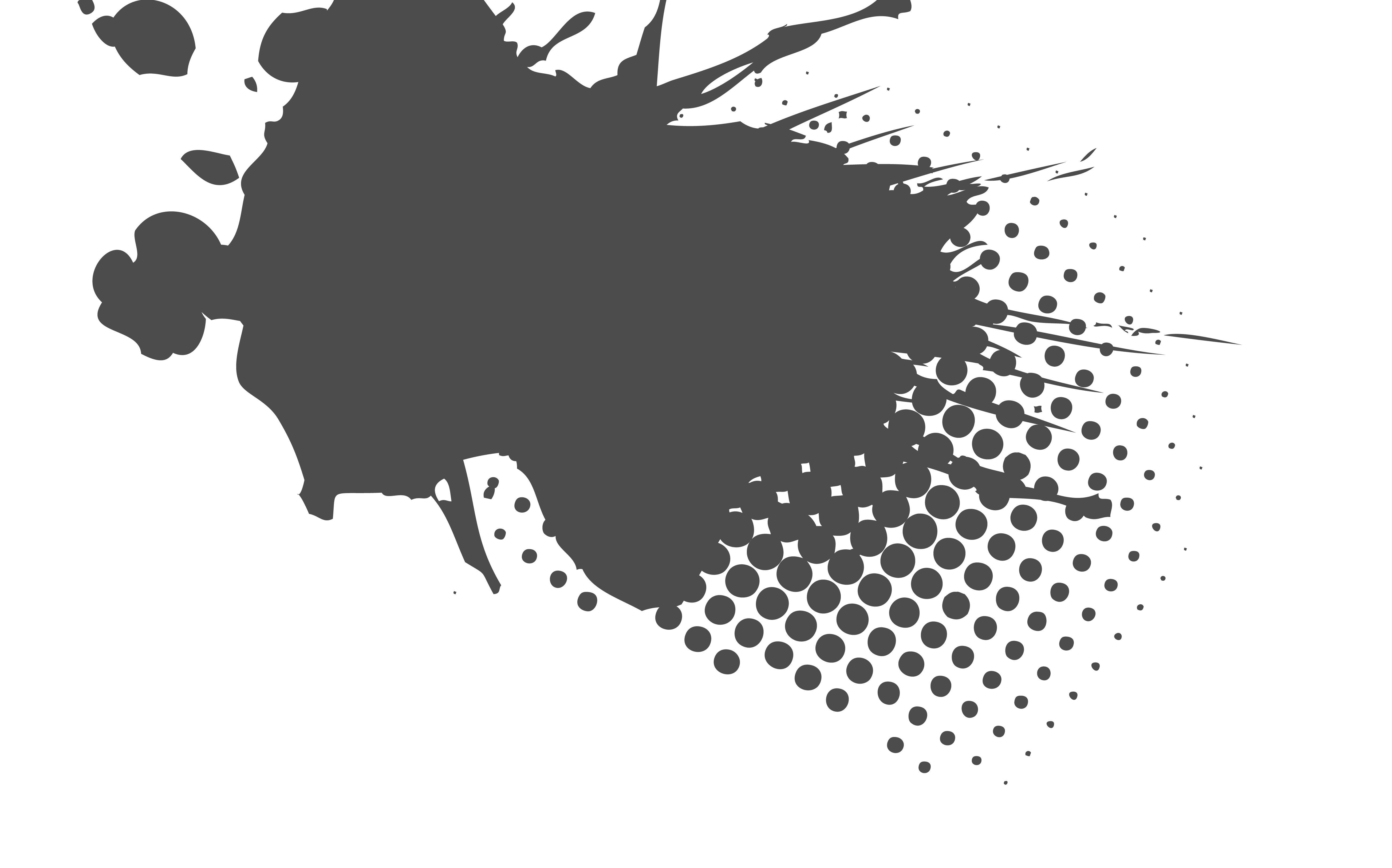 Image showing a decorative paint splat