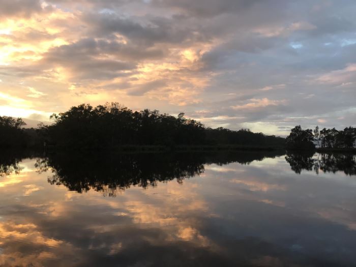 Canoeing on the Sunshine Coast